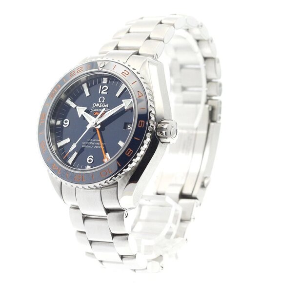 OMEGA Planet Ocean Good Planet 232.30.44.22.03.001 GMT Auto Men's Watch_886713 - Picture 1 of 7